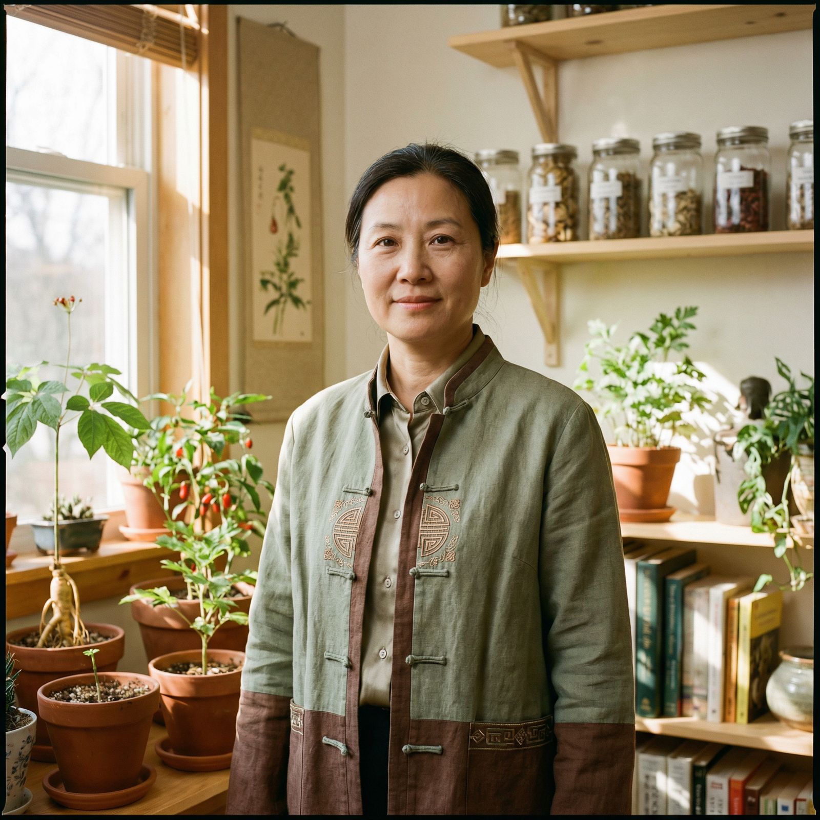 海角社区草药顾问李芳